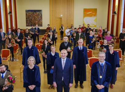 Frá Hátíð bratuskráðra doktora