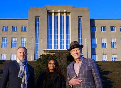 Jón Örn Guðbjartsson, Þóra Katrín Kristinsdóttir og Sigmundur Ernir Rúnarsson