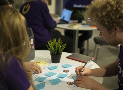 Frá keppni síðasta árs