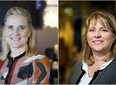 Sigríður Sigmarsdóttir og Jónína Kárdal 