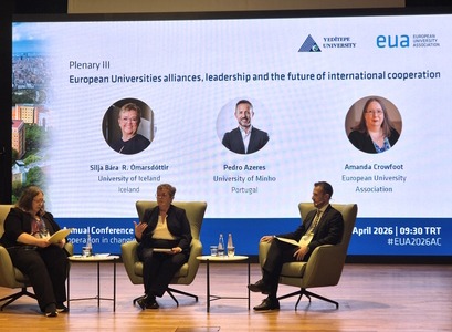 Silja Bára og aðrir þátttakendur í pallborði