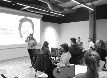 Aðstandendur hugmyndanna tíu sem valdar voru til þátttöku í Snjallræði í ár komu saman á dögunum í Grósku hugmyndahúsi í Vatnsmýri.