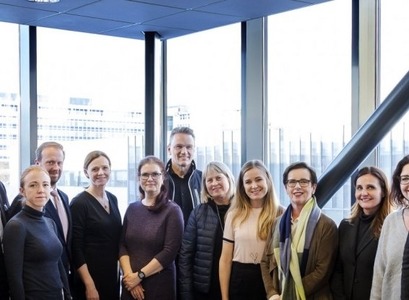 Fulltrúar Háskóla Íslands og stofnana og fyrirtækja sem standa að starfsnáminu við undirritun samninganna á dögunum. MYND/Kristinn Ingvarsson