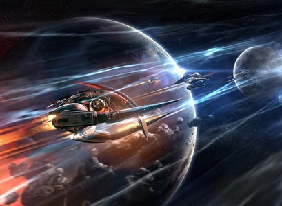 Úr tölvuleiknum EVE Online