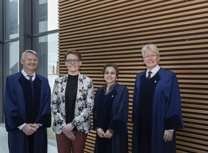 Dag Heede, Ásta Kristín Benediktsdóttir, Heike Bauer og Torfi Tulinius.