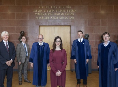 Torfi H. Tulinius, Ármann Jakobsson, Gauti Kristmannsson, Martina Ceolin, Viðar Pálsson og Guðmundur Hálfdanarson