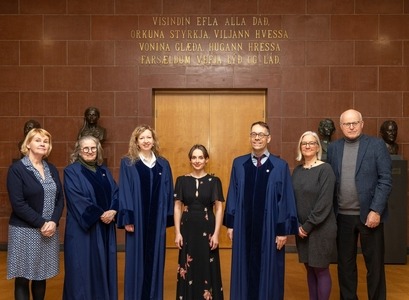 Steinunn Kristjánsdóttir, Ólöf Garðarsdóttir, Åslaug Ommundsen, Sigrún Hannesdóttir, Sverrir Jakobsson, Alison Beach og Øystein Ekroll.