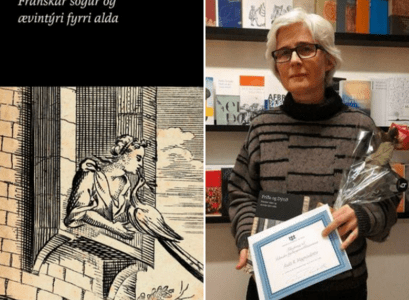 Ásdís Rósa Magnúsdóttir, prófessor í frönsku við Mála- og menningardeild Háskóla Íslands, hefur verið tilnefnd til íslensku þýðingarverðlaunanna fyrir þýðingu sína á bókinni Fríða og dýrið, franskar sögur og ævintýri fyrri alda.