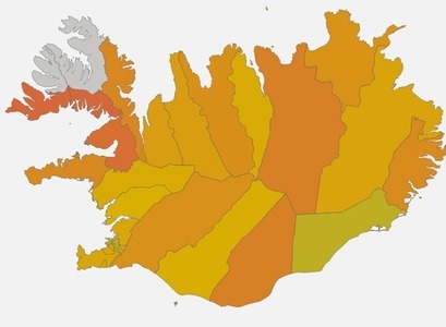 Nýr vefgagnagrunnur um alþingiskosningar á árunum 1874–1903 hefur verið opnaður á miðlunarvef Þjóðskjalasafns Íslands á slóðinni heimildir.is/kjorgogn. Íslandskort