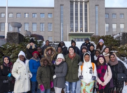 Nemendur Jafnréttisskóla Háskóla Sameinuðu þjóðanna.