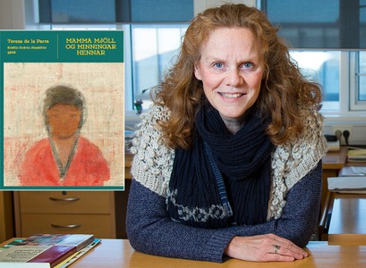 Kristín Guðrún Jónsdóttir, prófessor í spænsku við Mála- og menningardeild Háskóla Íslands og þýðandi venesúelsku skáldsögunnar Mamma Mjöll og minningar hennar eftir Teresu de la Parra.
