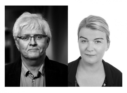Sunna Símonardóttir nýdoktor í félagsfræði og Ingólfur V. Gíslason dósent í félagsfræði. 