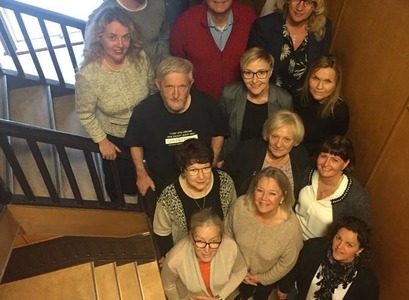 Stjórnarmenn og skipuleggjendur NFSY fundarins