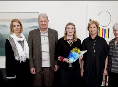 Hópmynd frá úthlutun úr sjóðnum