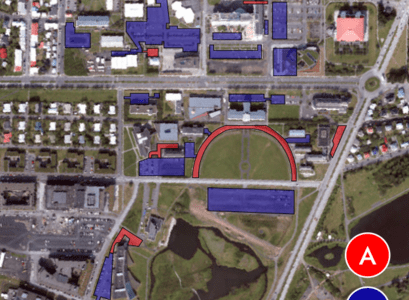 Bílastæði á svæði Háskóla Íslands.