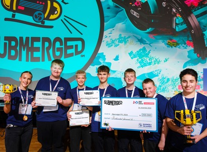 Sigurvegararnir í liðinu DODICI- úr Vopnafjarðarskóla