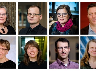 Átta nýri deildarforsetar