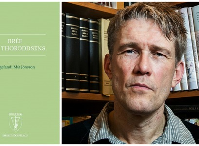 Bókarkápa og Már Jónsson