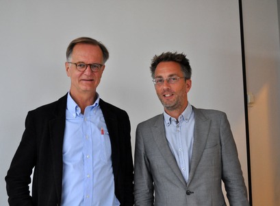 Thorvald Grung Moe og Ásgeir Brynjar Torfason