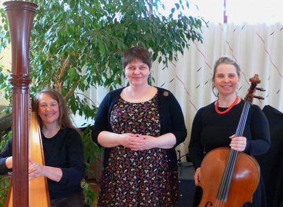 Sophie Schoonjans, Anna Jónsdóttir og Ólöf Sigursveinsdóttir 