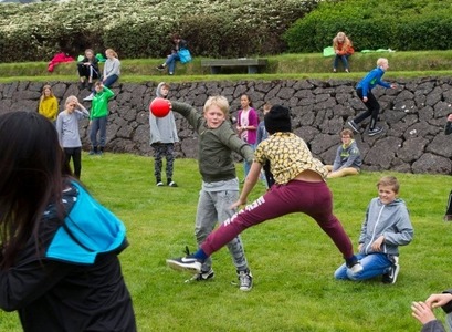 Nemendur í Háskóla unga fólksins 2016