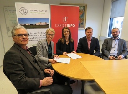 Runólfur Smári Steinþórsson, Guðrún Johnsen, Brynja Baldursdóttir, Hákon Stefánsson og Daði Már Kristófersson.