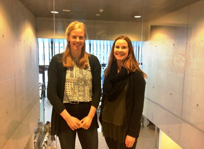 Heiður Þórisdóttir og Sóley Eiríksdóttir halda til Japan