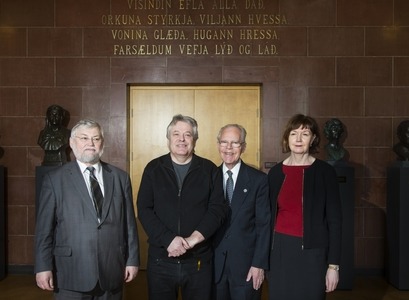 Kristján Valur Ingólfsson, Torfi Kristján Stefánsson, Einar Sigurbjörnsson og Margrét Eggertsdóttir.