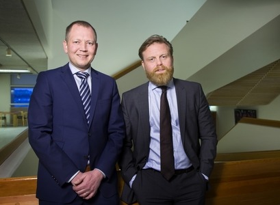 Hersir Sigurgeirsson og Ásgeir Jónsson