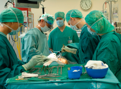 Úr lungnaskurðaðgerð á Landspítala.