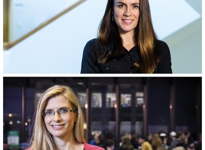 Tinna Laufey Ásgeirsdóttir og Þórhildur Ólafsdóttir