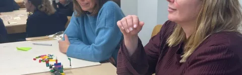 Heimsókn Briony Supple