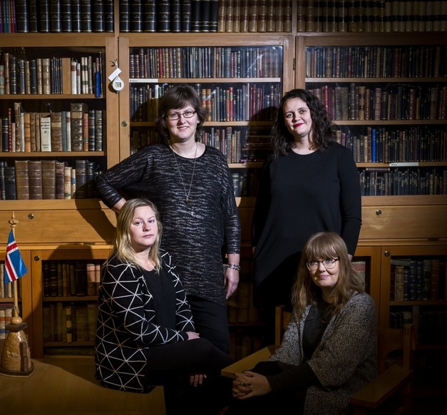 Ólöf Magnúsdóttir, Svanhvít Tryggvadóttir, Sólrún Ingvadóttir og Kristín Mjöll Jakobsdóttir Ólöf Magnúsdóttir, Svanhvít Tryggvadóttir, Sólrún Ingvadóttir og Kristín Mjöll Jakobsdóttir