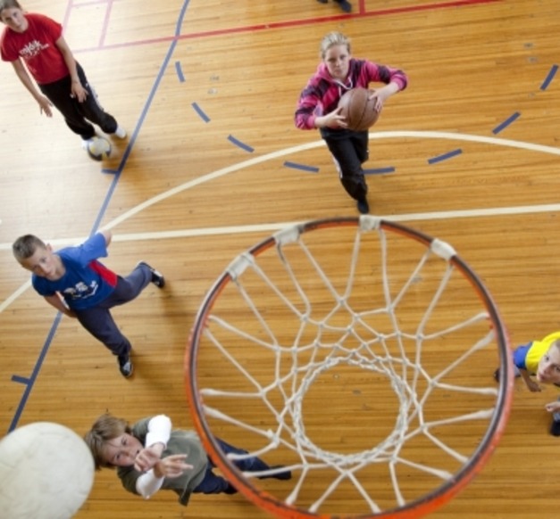 Í íþróttahúsi Háskóla Íslands