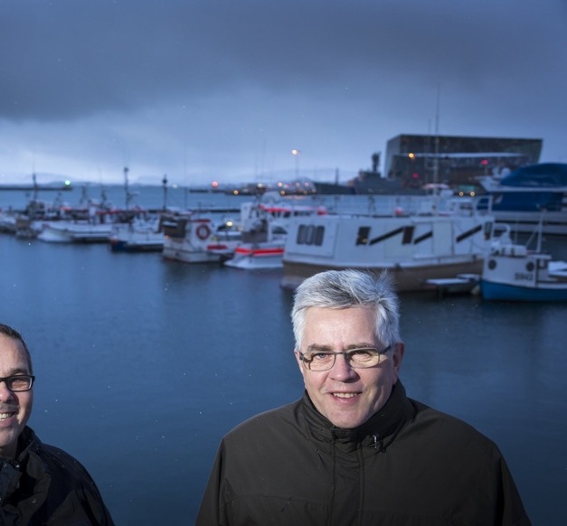 Karl Sölvi Guðmundsson og Sæmundur E. Þorsteinsson