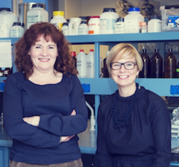 Margrét Þorsteinsdóttir og Sesselja S. Ómarsdóttir