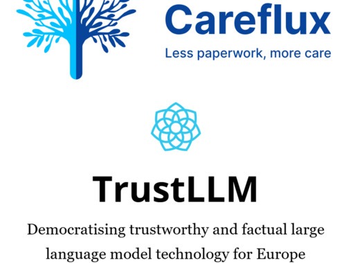 Hvað er í gangi í íslenskri máltækni? Careflux og TrustLLM