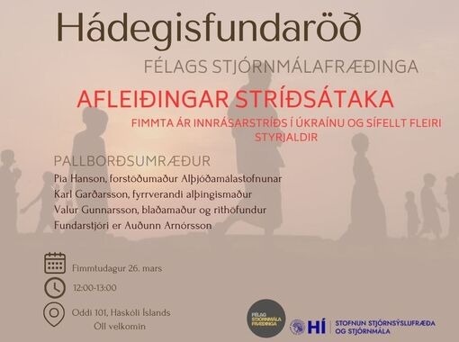 Afleiðingar stríðsátaka: Fimmta ár innrásarstríðs í Úkraínu og sífellt fleiri styrjaldir