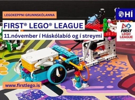 First Lego League keppnin 2023 - opið hús