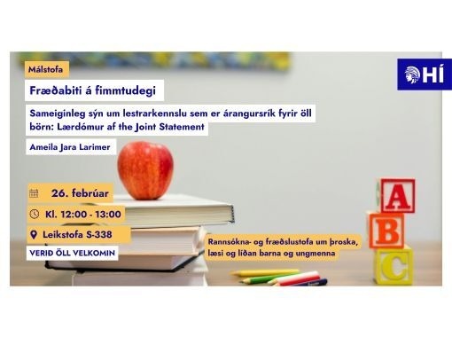 Fræðabiti á fimmtudegi 