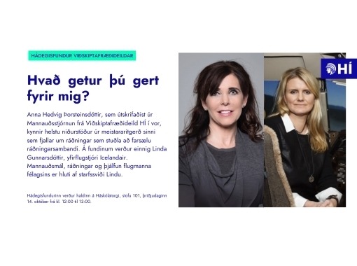 Hvað getur þú gert fyrir mig?