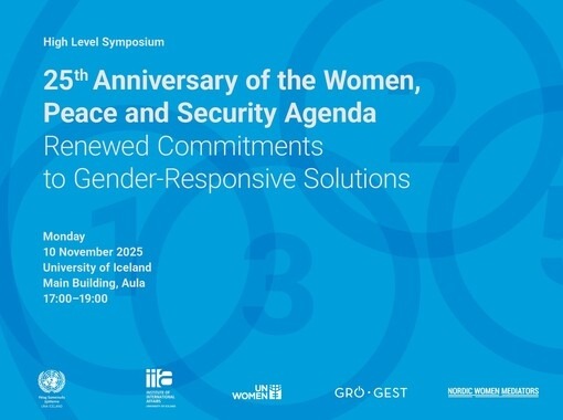 Alþjóðlegt málþing um konur, frið og öryggi