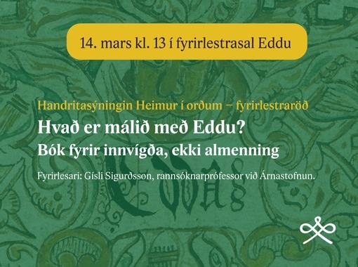 Hvað er málið með Eddu? Bók fyrir innvígða, ekki almenning