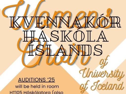 Inntökuprufur fyrir Kvennakór Háskóla Íslands