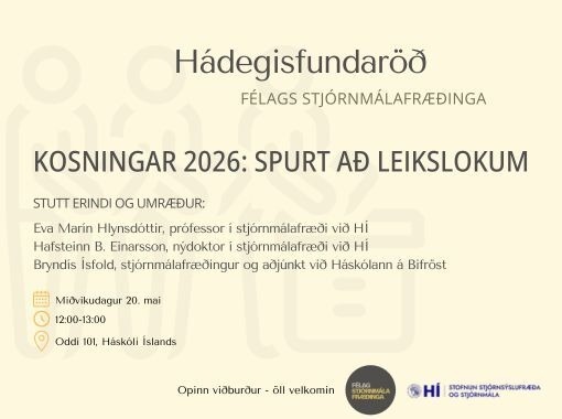 Kosningar 2026: Spurt að leikslokum