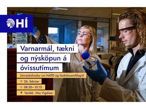 Varnarmál, tækni og nýsköpun - Opin hliðarviðburður