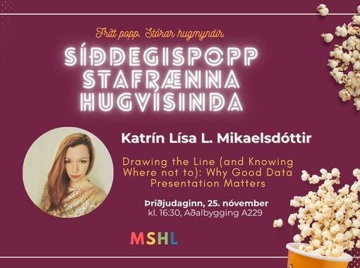 Síðdegispopp stafrænna hugvísinda: Katrín Lísa L. Mikaelsdóttir