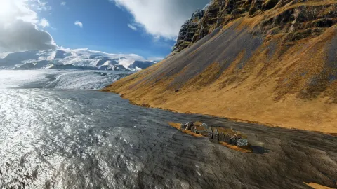 Fell, flóð