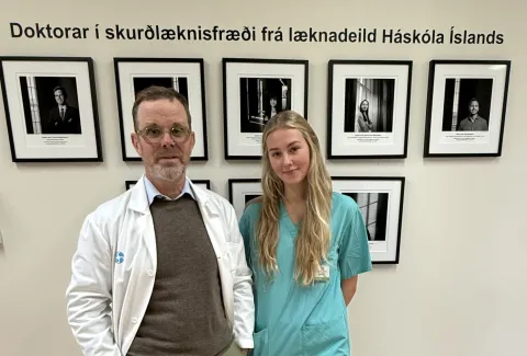 Tómas og Kristjana lind